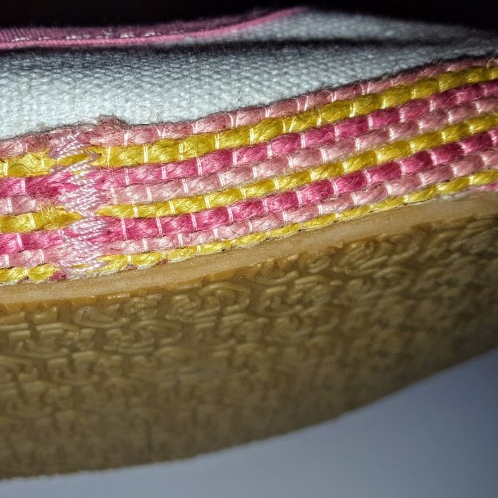 3/'$15.00: Perfect Pink! Espadrille-type Canvas Flats, Sz.37(~6) - Picture 9 of 9